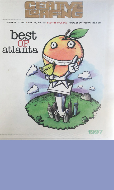 Creative Loafing Atlanta, Best of Atlanta edition featuring WMLB AM 1170 as best country station of the year